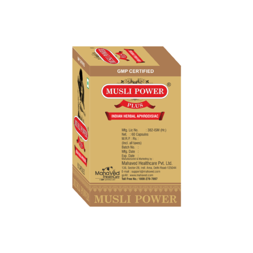 MUSLI POWER PLUS CAPSULE – 60Cap – Aphrodisiac