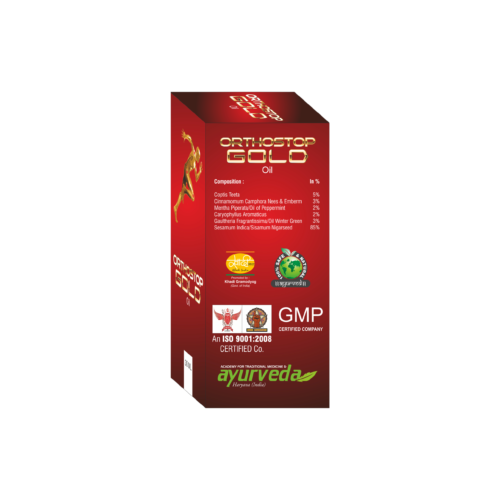 ORTHOSTOP GOLD OIL – Best Herbal Oil For Joint pain, Arthritis Relief