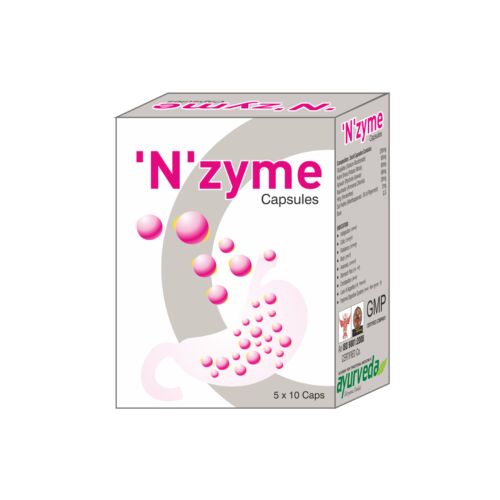 ‘N’ ZYME CAPSULE – 5X10Cap – Improve Digestive System